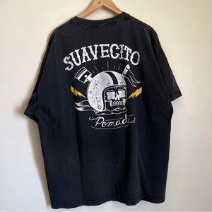 Suvecito Pomade Faded Black Tshirt 2XL